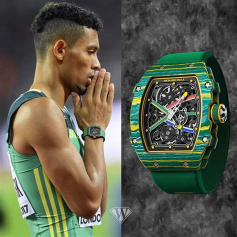 wayde van niekerk richard mille|richard mille 67 02 price.